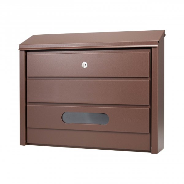 Poštová schránka BASIC – hnedá